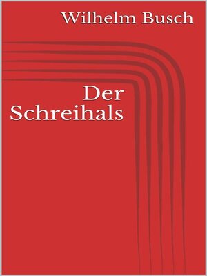 cover image of Der Schreihals